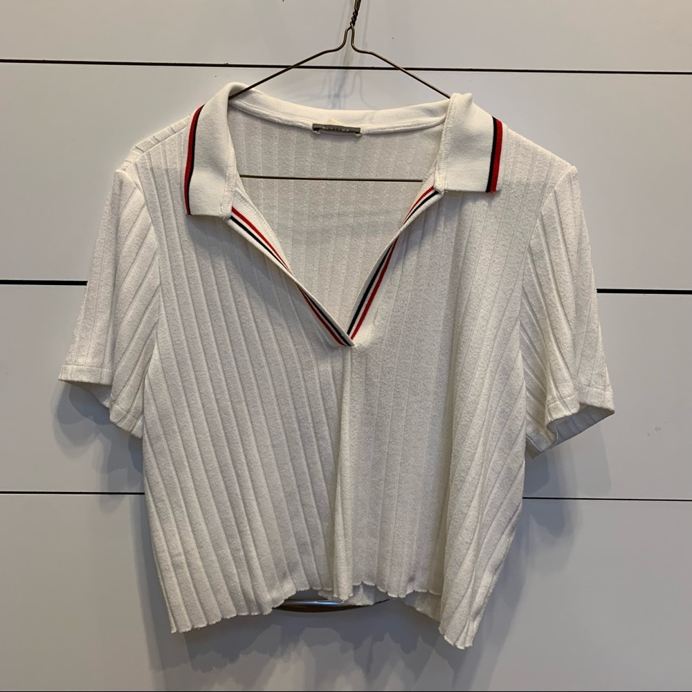 V Neck Crop Top ❄️